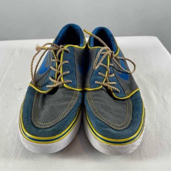 Nike x Stefan Janoski 2017 SB Zoom 'Doernbecher' Sneaker in Blue Grey Size 11 - Picture 4 of 8